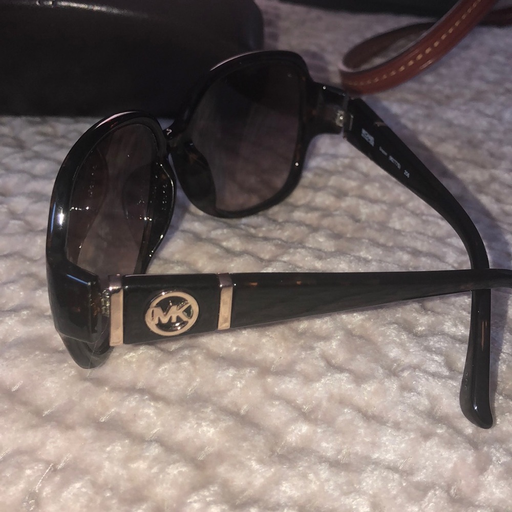 Micheal Kors Brown and Gold Sunglasses
